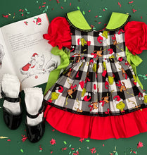 Load image in gallery viewer, Grinch Dress/Plaid Model 1951