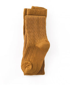 Knitted Leggings Color Gold